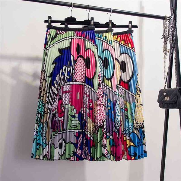 qooth girls fashion skirt cartoon animal patterns elastic waist pleated skirt spring women's printing skirts qh1745 210518, Black
qooth girls fashion skirt cartoon animal patterns elastic waist pleated skirt spring women's printing skirts qh1745 210518, Black