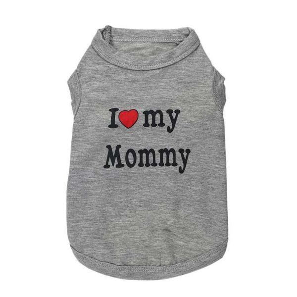 dog apparel pet clothes cotton i love daddy mommy vest small dogs spring and summer style
dog apparel pet clothes cotton i love daddy mommy vest small dogs spring and summer style