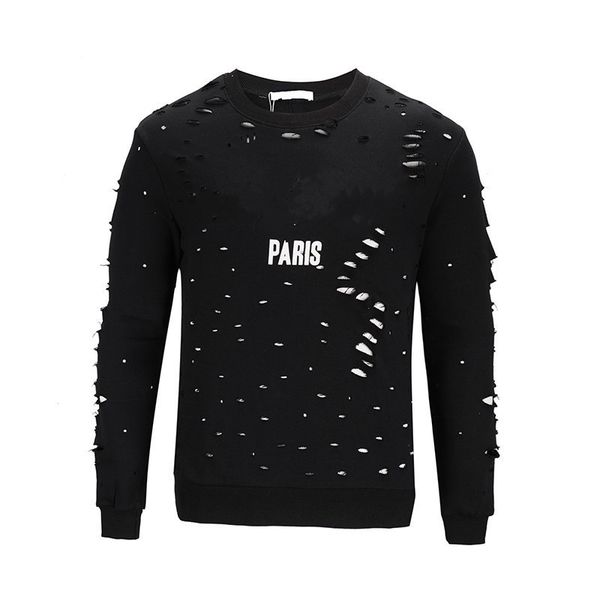 brand hoodie new design men's women's sweatshirt long sleeve shirt autumn and spring luxury clothing printed letters ripped casual, Black
brand hoodie new design men's women's sweatshirt long sleeve shirt autumn and spring luxury clothing printed letters ripped casual, Black