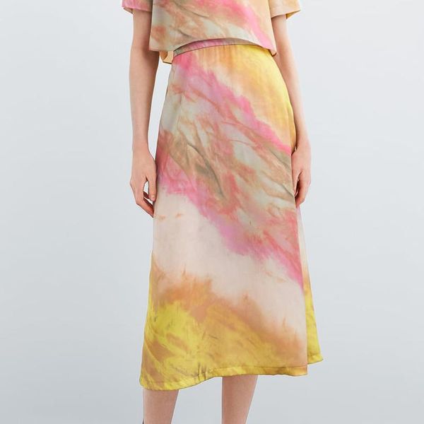 skirts 2021 fashion tie-dyed women's midi skirt high waist faldas mujer side invisible zipper print lady elegant long, Black
skirts 2021 fashion tie-dyed women's midi skirt high waist faldas mujer side invisible zipper print lady elegant long, Black