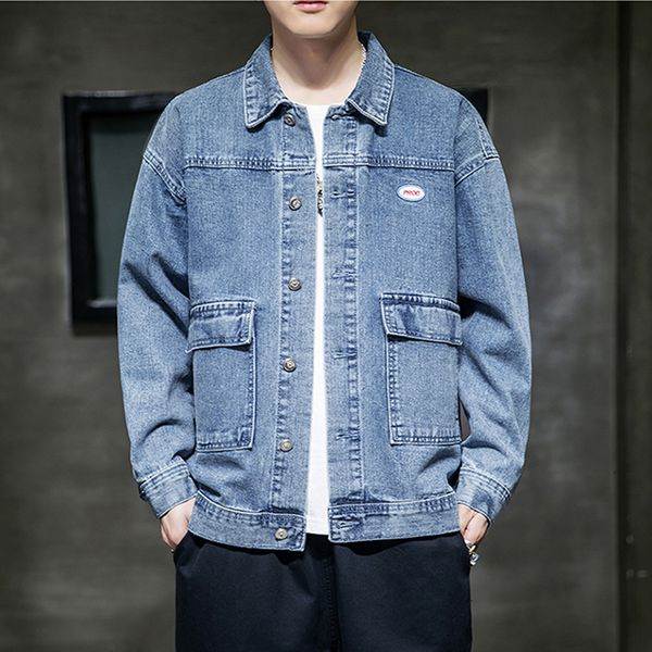 men's jackets jaqueta de jeans masculina, jaqueta solta estilo coreano vintage para homens, primavera e outono, casaco harajuku streetw, Black;brown
men's jackets jaqueta de jeans masculina, jaqueta solta estilo coreano vintage para homens, primavera e outono, casaco harajuku streetw, Black;brown