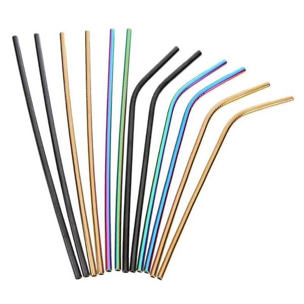 disposable dinnerware reusable drinking straws with cleaner brush set bent or straight style stainless steel metal straw barware accessories
disposable dinnerware reusable drinking straws with cleaner brush set bent or straight style stainless steel metal straw barware accessories