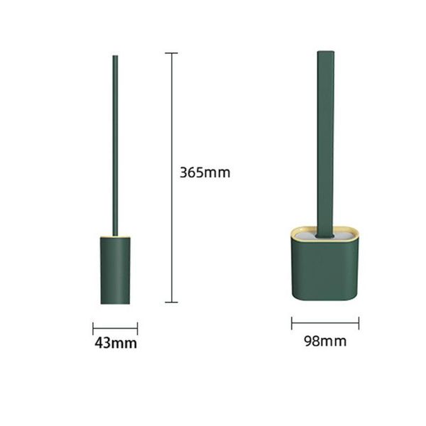 bath accessory set silicone wc toilet brush wall mounted flat head flexible soft bristles with quick drying holder for bathroom
bath accessory set silicone wc toilet brush wall mounted flat head flexible soft bristles with quick drying holder for bathroom