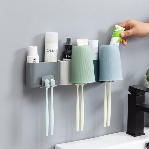 toothbrush holders 1pc holder punch-wall-mounted shaver toothpaste mouthwash cup storage rack bathroom gadgets
toothbrush holders 1pc holder punch-wall-mounted shaver toothpaste mouthwash cup storage rack bathroom gadgets