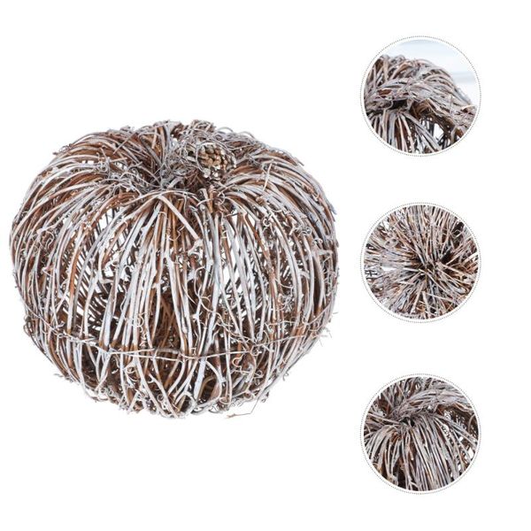 decorative flowers & wreaths 1pc simulation pumpkin ornament festival decor creative rattan weaving
decorative flowers & wreaths 1pc simulation pumpkin ornament festival decor creative rattan weaving