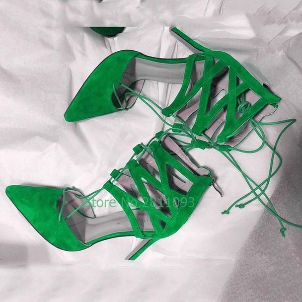 dress shoes t-tied hollow ankle booties pointed toe lace up solid suede sandal runway ladies gladiator, Black
dress shoes t-tied hollow ankle booties pointed toe lace up solid suede sandal runway ladies gladiator, Black