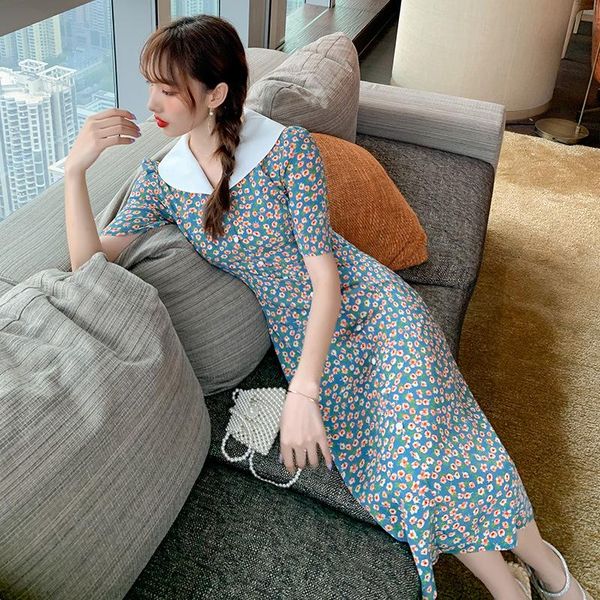 casual dresses french broken flower western style dress 2021 summer korean version slim fashion print versatile, Black;gray
casual dresses french broken flower western style dress 2021 summer korean version slim fashion print versatile, Black;gray
