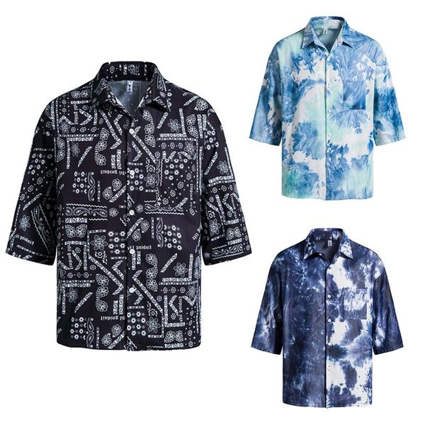 men's casual shirts fashion short sleeve shirt slim fit summer men floral printed beach hawaiian, White;black
men's casual shirts fashion short sleeve shirt slim fit summer men floral printed beach hawaiian, White;black