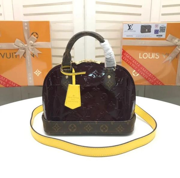leather handbags brand bag designer bags luxury shell m44389 female bag wine iconic red handles shoulder new totes patent cross body bag
leather handbags brand bag designer bags luxury shell m44389 female bag wine iconic red handles shoulder new totes patent cross body bag