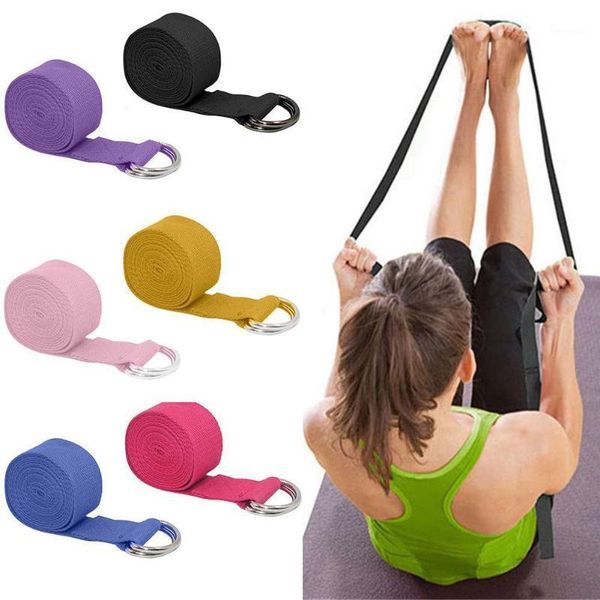 yoga stretch strap adjustable sport belts d-ring fitness rope waist leg belt resistance bands cotton1
yoga stretch strap adjustable sport belts d-ring fitness rope waist leg belt resistance bands cotton1