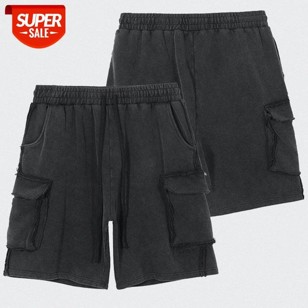 kanye hip-hop retro shorts men's big pockets washed and old drawstring loose five-point pants #mh6i, Black
kanye hip-hop retro shorts men's big pockets washed and old drawstring loose five-point pants #mh6i, Black
