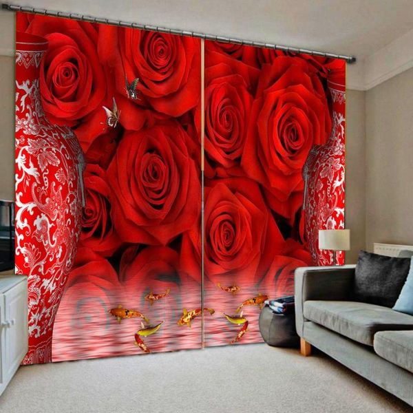 curtain & drapes customized size luxury blackout 3d window curtains for living room red rose wedding
curtain & drapes customized size luxury blackout 3d window curtains for living room red rose wedding