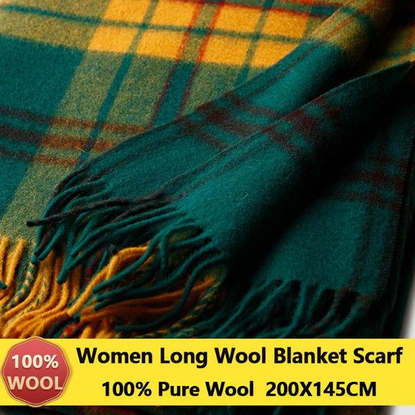 scarves plaid 100% natural wool scarf for women solid shawls wraps ladies tassel long bufanda warm winter foulard femme, Blue;gray
scarves plaid 100% natural wool scarf for women solid shawls wraps ladies tassel long bufanda warm winter foulard femme, Blue;gray