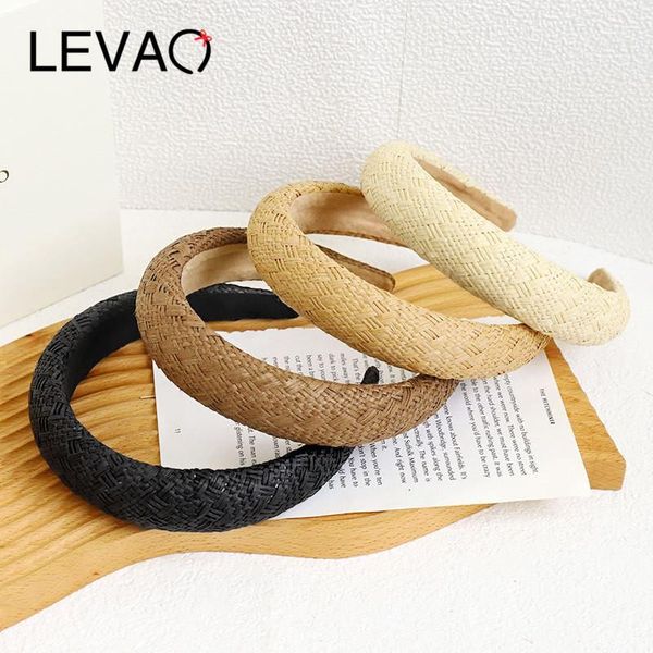 hair accessories levao 2021 hairbands fashion raffia sponge headband temperament lady hoops european american
hair accessories levao 2021 hairbands fashion raffia sponge headband temperament lady hoops european american