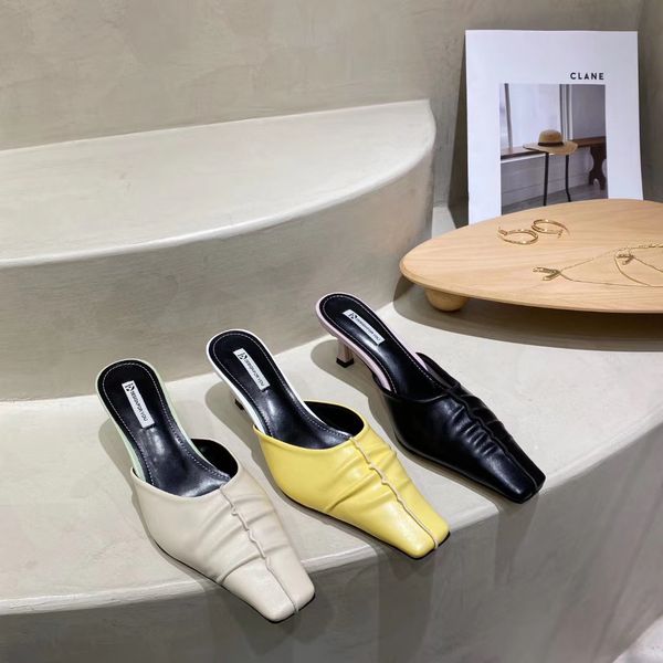 thin high heels fashion women slippers yellow shallow mules shoes slip on fashion summer slides slippers flip flops size 35-39 210513, Black
thin high heels fashion women slippers yellow shallow mules shoes slip on fashion summer slides slippers flip flops size 35-39 210513, Black