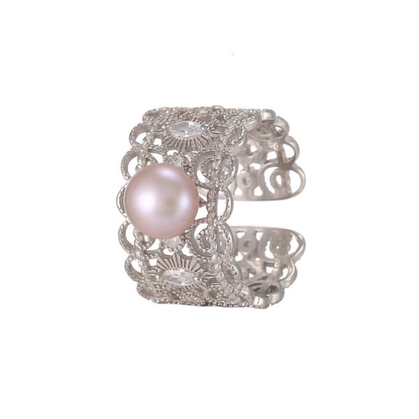 bj013 personalized pearl women's hollow woven zirconium s925 silver opening adjustable ring, Black
bj013 personalized pearl women's hollow woven zirconium s925 silver opening adjustable ring, Black