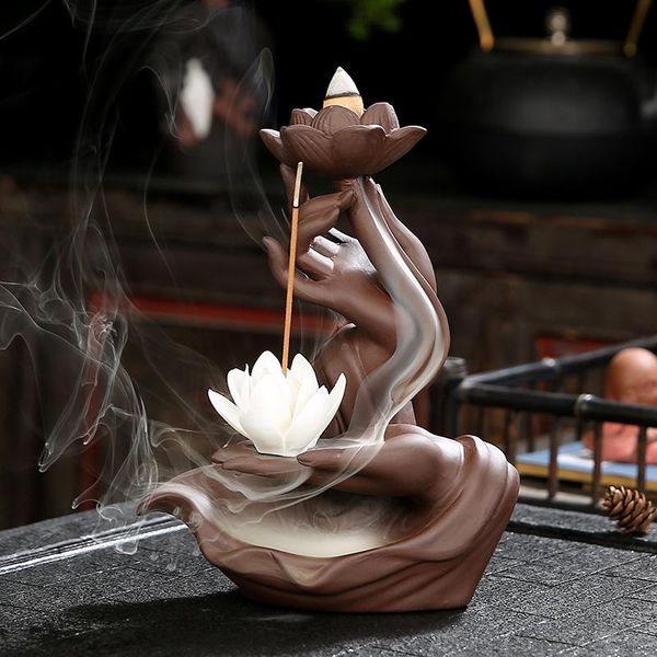 fragrance lamps lotus small incense burner holder backflow arabic style buddha decor air freshener incensario home bk50xx
fragrance lamps lotus small incense burner holder backflow arabic style buddha decor air freshener incensario home bk50xx
