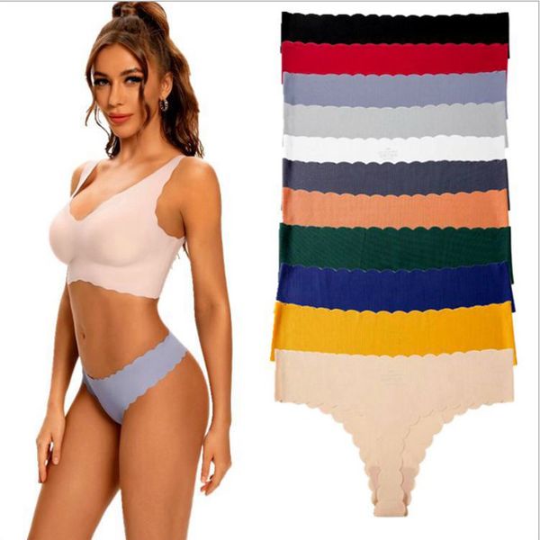 panties ice silk ruffle edge women's lingerie seamless underwear low waist cotton crotch breathable briefs bikini girl intimates, Black;pink
panties ice silk ruffle edge women's lingerie seamless underwear low waist cotton crotch breathable briefs bikini girl intimates, Black;pink