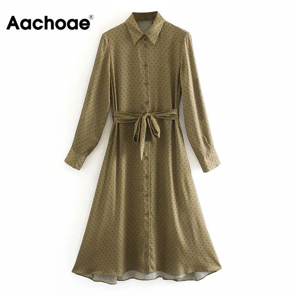 aachoae dot print turn down collar shirt dress women elegant a line long sleeve sashes dress female casual office midi dresses 210413, Black;gray
aachoae dot print turn down collar shirt dress women elegant a line long sleeve sashes dress female casual office midi dresses 210413, Black;gray
