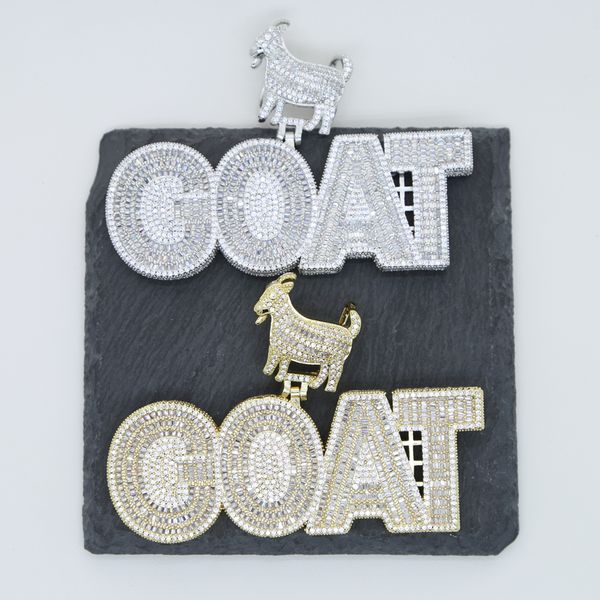 iced out bling hip hop men pendant jewelry full paved baguette cz animal bail 5a cubic zirconia cz goat pendants necklace, Silver
iced out bling hip hop men pendant jewelry full paved baguette cz animal bail 5a cubic zirconia cz goat pendants necklace, Silver