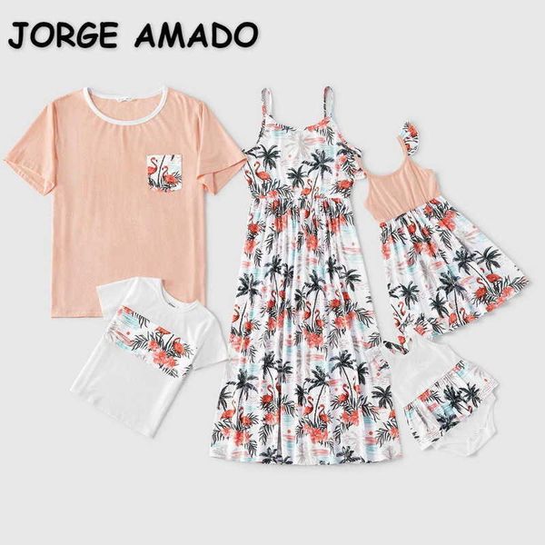 summer family matching 5-pcs sets animal dress+t-shirt + bodysuit mom dad baby boys girl clothes e051 210610, Blue
summer family matching 5-pcs sets animal dress+t-shirt + bodysuit mom dad baby boys girl clothes e051 210610, Blue
