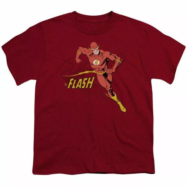 The Flash Jetstream Kids Youth T Shirt Licensed Book DC Comics Tee Cardinal, White;black
The Flash Jetstream Kids Youth T Shirt Licensed Book DC Comics Tee Cardinal, White;black
