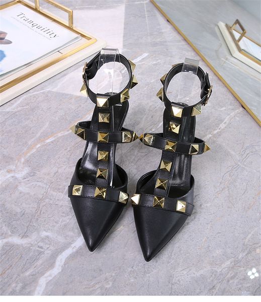 sandals 2021 summer fashion gold rivet women runway hollow out pointed toe high heels shoes ladies party pumps 20zr, Black
sandals 2021 summer fashion gold rivet women runway hollow out pointed toe high heels shoes ladies party pumps 20zr, Black