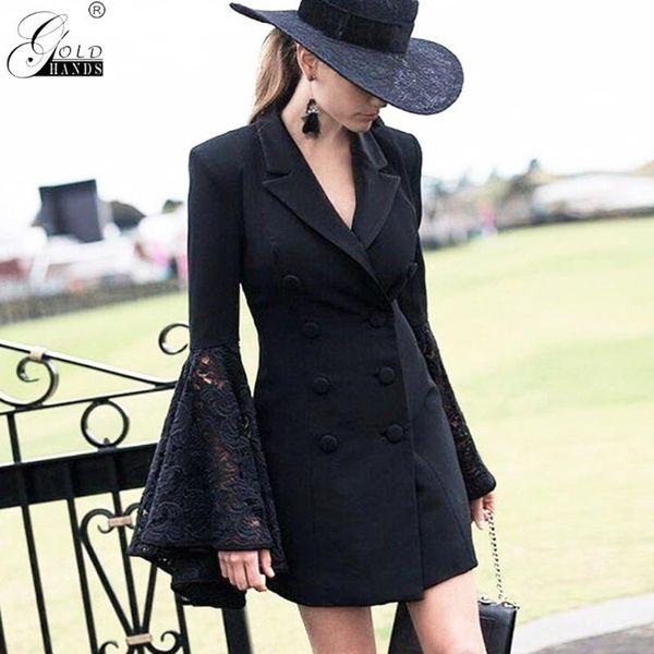 women's suits & blazers gold hands women lace patchwork office lady blazer fashion flare sleeve jackets 2021 autumn elegant work femini, White;black
women's suits & blazers gold hands women lace patchwork office lady blazer fashion flare sleeve jackets 2021 autumn elegant work femini, White;black