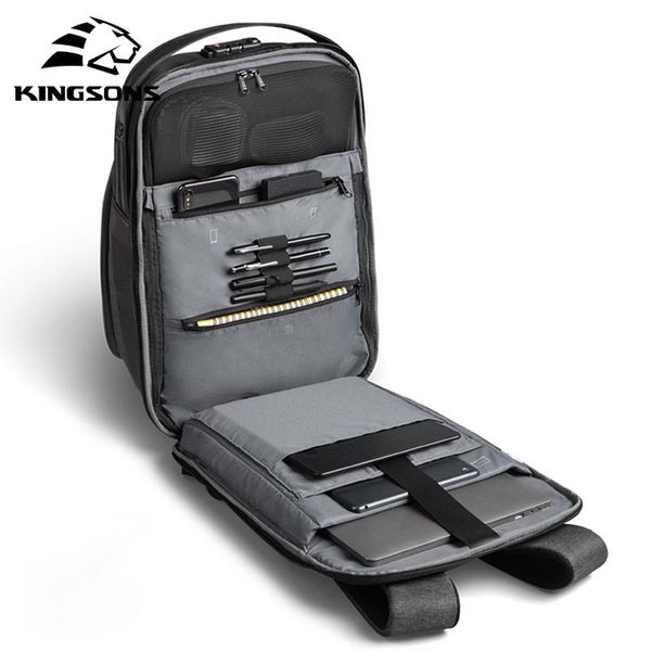 kingsons 2021 high-end man backpack fit 15 inch lapusb recharging multi-layer space travel waterproof anti-thief mochila
kingsons 2021 high-end man backpack fit 15 inch lapusb recharging multi-layer space travel waterproof anti-thief mochila