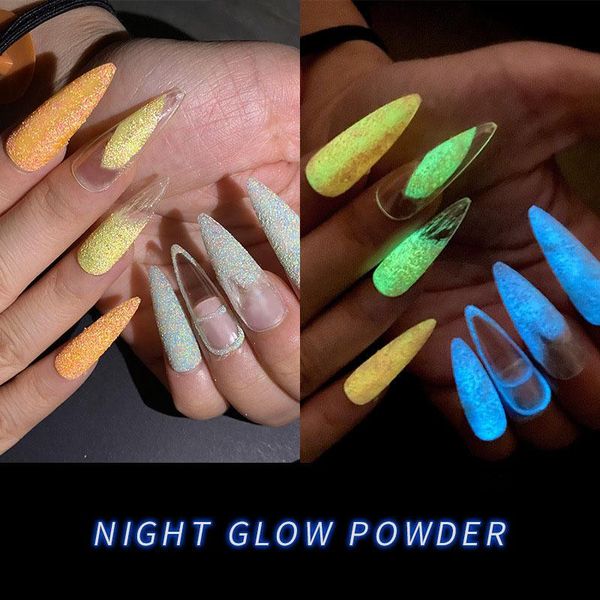nail glitter 1pc glow in the dark nailglitter powder fluorescent pigment dust diy acrylic uv gel manicure luminous cosmetic powders, Silver;gold
nail glitter 1pc glow in the dark nailglitter powder fluorescent pigment dust diy acrylic uv gel manicure luminous cosmetic powders, Silver;gold