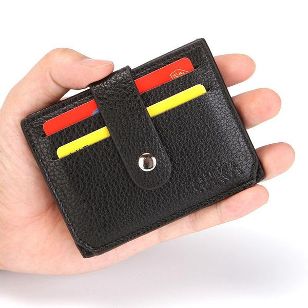 card holders lychee pattern pu holder men's purse men multiple bit bank id black small wallet gift, Brown;gray
card holders lychee pattern pu holder men's purse men multiple bit bank id black small wallet gift, Brown;gray