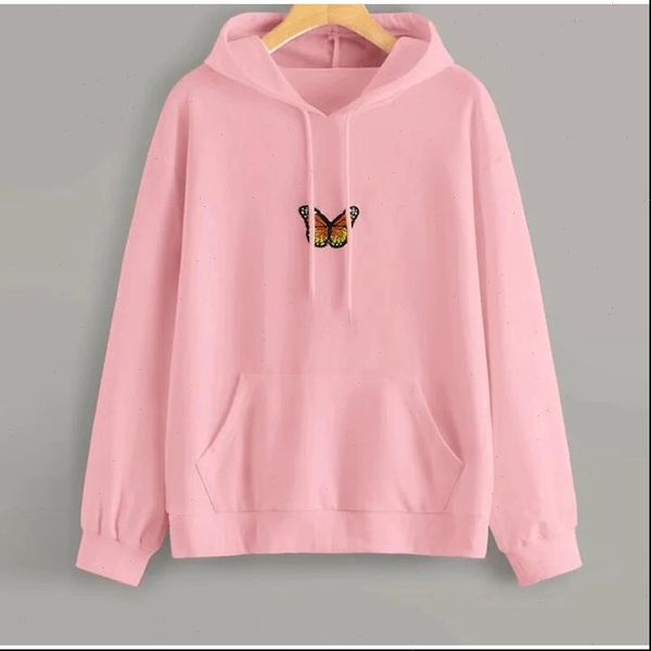 women autumn womens hoodies butterfly embroidery long sleeve hoodie female fashion casual pullover ladies oversized, Black
women autumn womens hoodies butterfly embroidery long sleeve hoodie female fashion casual pullover ladies oversized, Black