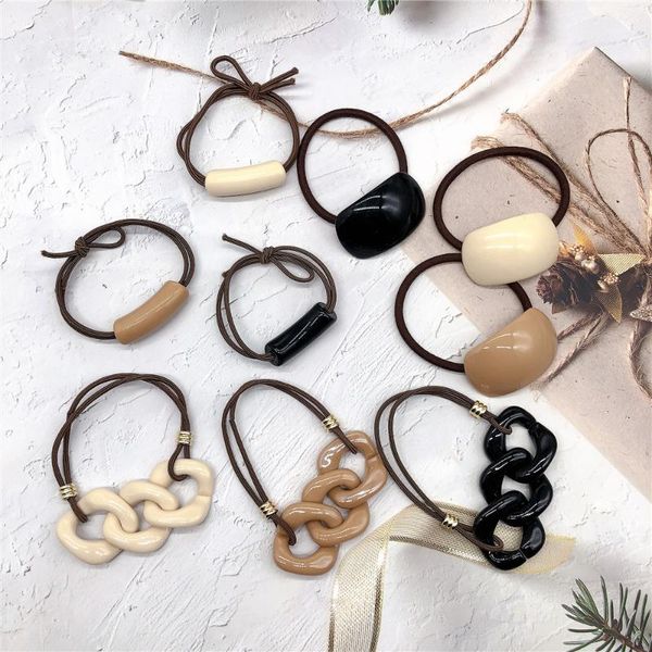 hair accessories korea style simple cute girl ropes color acrylic chain geometric elastic rubber bands for women fashion
hair accessories korea style simple cute girl ropes color acrylic chain geometric elastic rubber bands for women fashion
