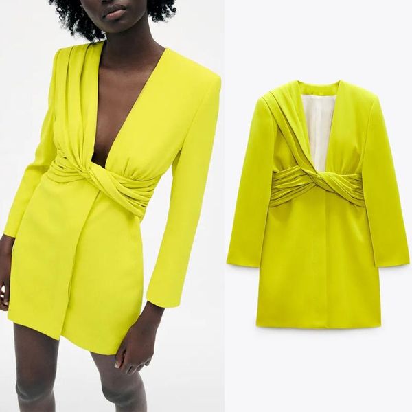 casual dresses 2021 blazer dress woman knot mini summer women long sleeve pink short office wear black elegant, Black;gray
casual dresses 2021 blazer dress woman knot mini summer women long sleeve pink short office wear black elegant, Black;gray