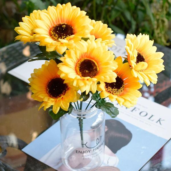 decorative flowers & wreaths chrysanthemum eternal flower sunflower simulation bouquet single hand fake wedding
decorative flowers & wreaths chrysanthemum eternal flower sunflower simulation bouquet single hand fake wedding