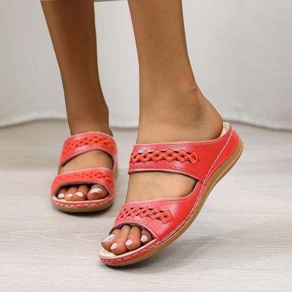 summer sandals female european and american wind hollow car line fish mouth casual women's shoes 36-41 slippers, Black
summer sandals female european and american wind hollow car line fish mouth casual women's shoes 36-41 slippers, Black