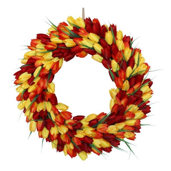 novelty items artificial tulip wreath spring for front door wedding party wall window home farmhouse decor
novelty items artificial tulip wreath spring for front door wedding party wall window home farmhouse decor