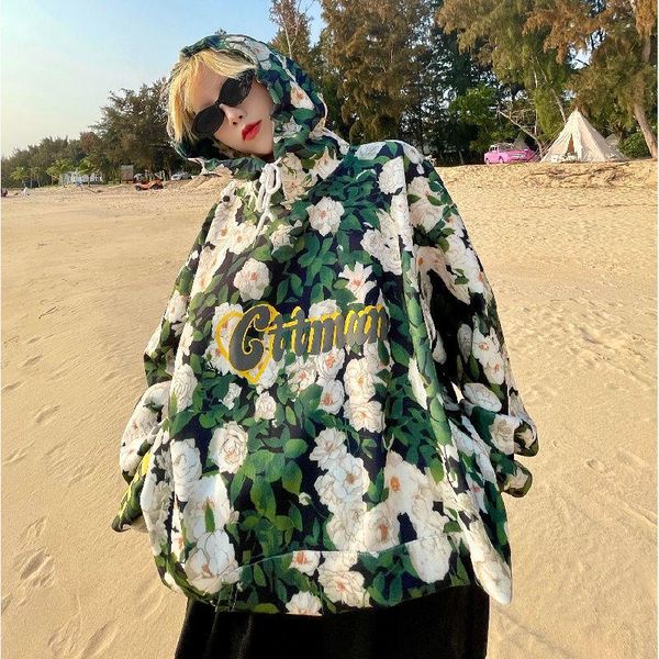 women's hoodies & sweatshirts korean version fashion hooded aestheti female clothing early autumn men and women chic printed oversized, Black
women's hoodies & sweatshirts korean version fashion hooded aestheti female clothing early autumn men and women chic printed oversized, Black