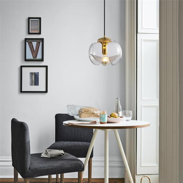 modern glass metal ball pendant lamps dining room bar counter living bedroom hanging lamp corridor aisle home light
modern glass metal ball pendant lamps dining room bar counter living bedroom hanging lamp corridor aisle home light