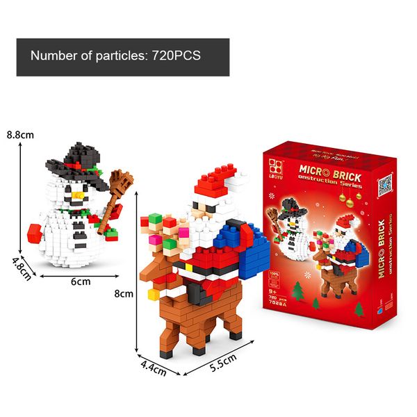 3pieces/lotthe new small particle assembled building block toy set diy christmas creative gift is durable and suitable for children over 6
3pieces/lotthe new small particle assembled building block toy set diy christmas creative gift is durable and suitable for children over 6