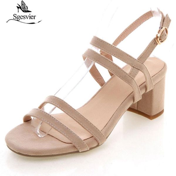 sgesvier summer women sandals gladiator shoes for thick high heel open toe buckle straps wedding g492, Black
sgesvier summer women sandals gladiator shoes for thick high heel open toe buckle straps wedding g492, Black