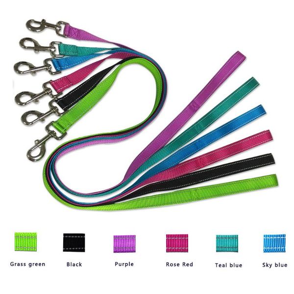 dog collars & leashes reflective nylon leash for boy girl 3 sizes s m l durable tracking with stitch pet night walking
dog collars & leashes reflective nylon leash for boy girl 3 sizes s m l durable tracking with stitch pet night walking