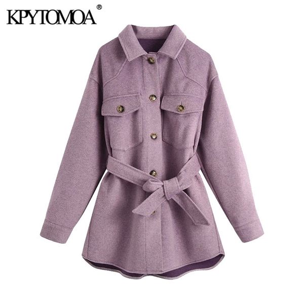 women fashion with belt loose woolen jacket coat long sleeve side pockets female outerwear chic overcoat 210420, Black
women fashion with belt loose woolen jacket coat long sleeve side pockets female outerwear chic overcoat 210420, Black