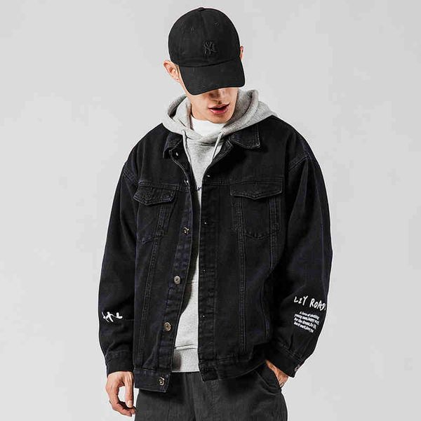 men's jackets spring and autumn denim hip hop retro jacket street casual pilot fashion large size printed, Black;brown
men's jackets spring and autumn denim hip hop retro jacket street casual pilot fashion large size printed, Black;brown
