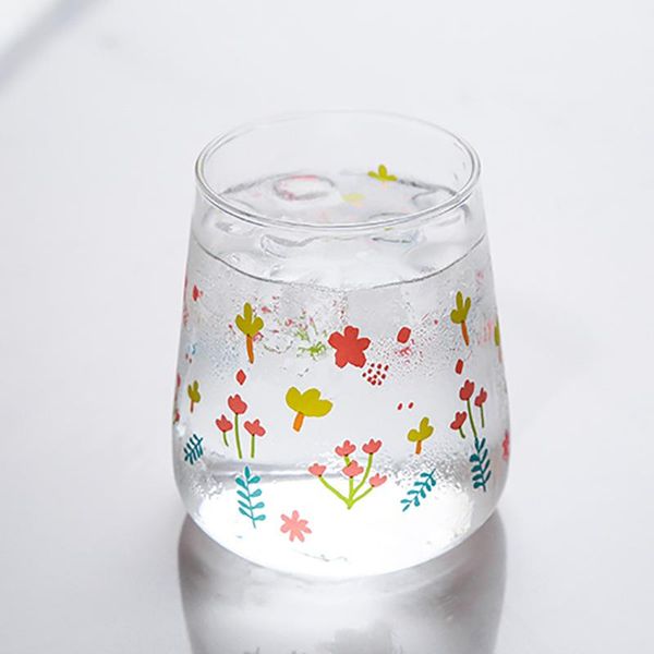 330/430ml korea little fresh daisy forest glass used for scented tea cup wine glasses
330/430ml korea little fresh daisy forest glass used for scented tea cup wine glasses