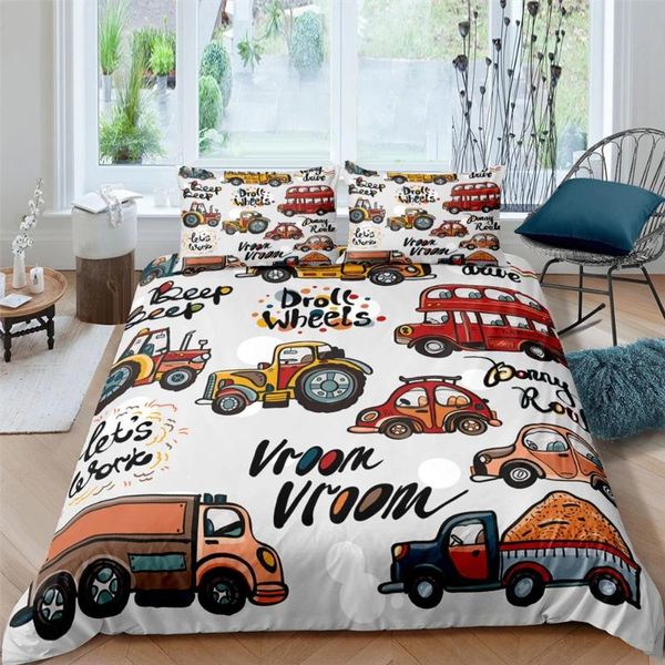 bedding sets excavator tractor comforter cover cartoon machinery bulldozer pattern set for kids boys duvet with pillowcases
bedding sets excavator tractor comforter cover cartoon machinery bulldozer pattern set for kids boys duvet with pillowcases