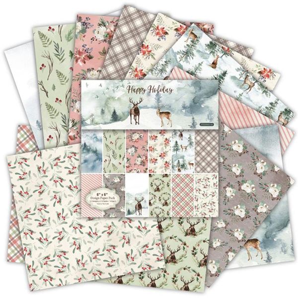 other arts and crafts making diy material scrapbook supplies scrapbooking background winter time patterned 6"x6" paper pad christm
other arts and crafts making diy material scrapbook supplies scrapbooking background winter time patterned 6"x6" paper pad christm