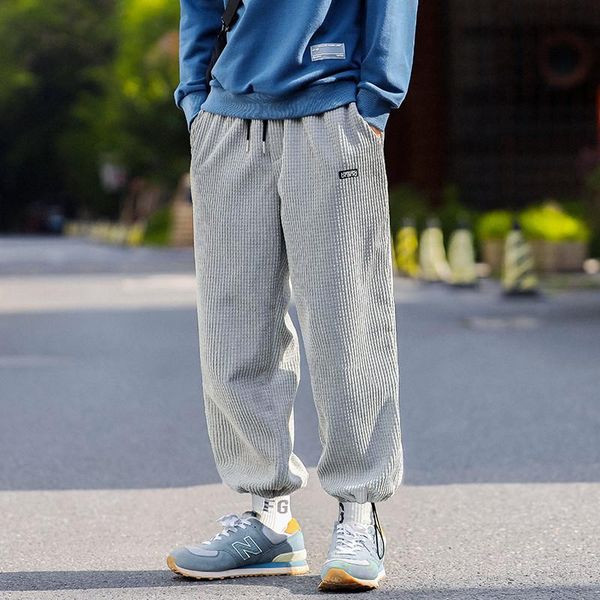 men's pants tfetters fashion streetwear men 2021 autumn and winter casual loose mid drawstring full length sports, Black
men's pants tfetters fashion streetwear men 2021 autumn and winter casual loose mid drawstring full length sports, Black