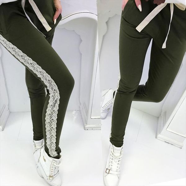 trendy clothes high waist womens legging pocket bandage cotton elastic casual ladies lace pencil trousers one pieces, Black
trendy clothes high waist womens legging pocket bandage cotton elastic casual ladies lace pencil trousers one pieces, Black