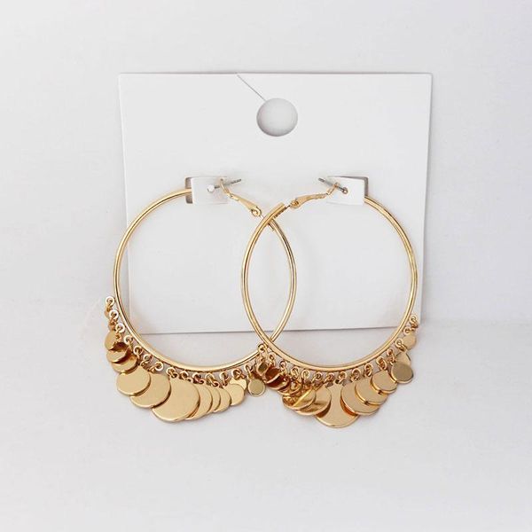 hoop & huggie gsold summer trendy geometric metal discs short tassel exaggerated large ear women simple alloy daily life party jewelry, Golden;silver
hoop & huggie gsold summer trendy geometric metal discs short tassel exaggerated large ear women simple alloy daily life party jewelry, Golden;silver